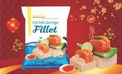 Cá hồi phi lê đông lạnh ngày tết