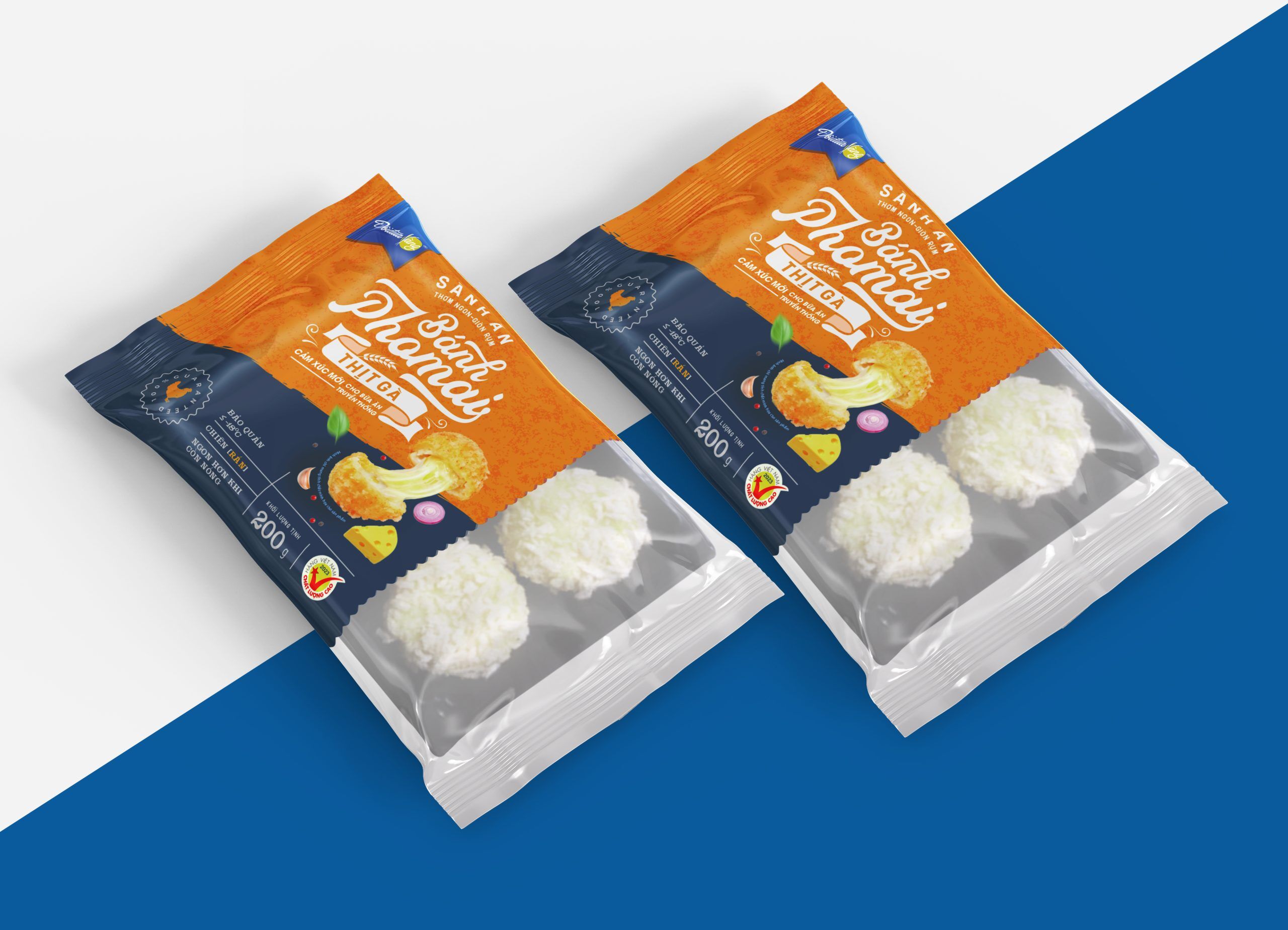 Sành ăn bánh phomai thịt gà Sành ăn bánh phomai thịt gà