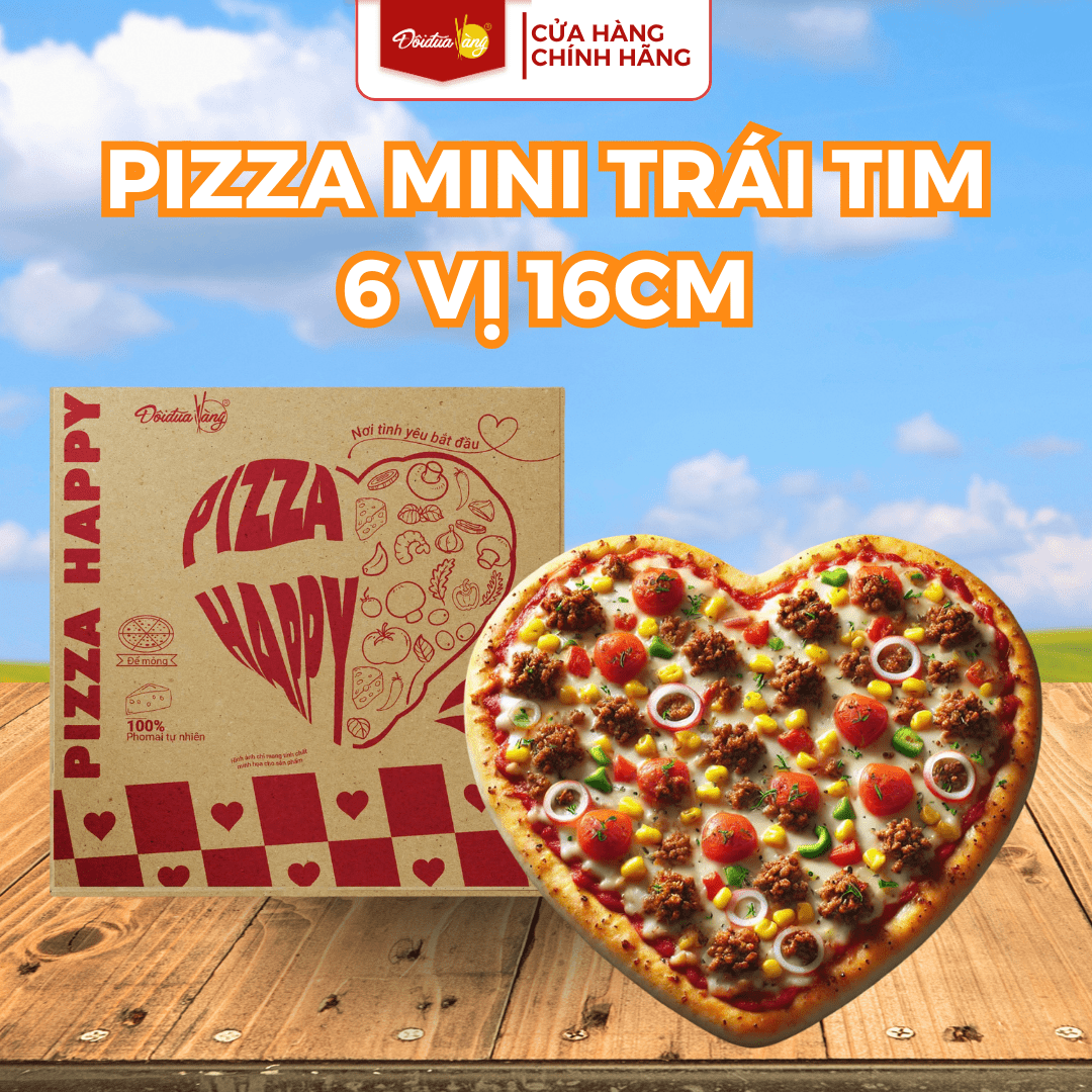pizza trái tim